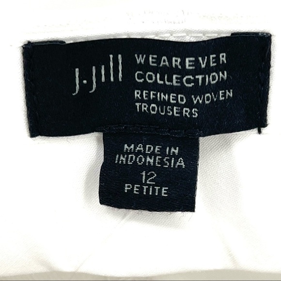 J.Jill Wearever Collection Petite Women's Woven Trouser - 12P - Picture 4 of 6